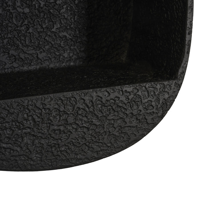 Wandrek Sauve Zwart - Hout - 40x56x21cm (BxHxD)