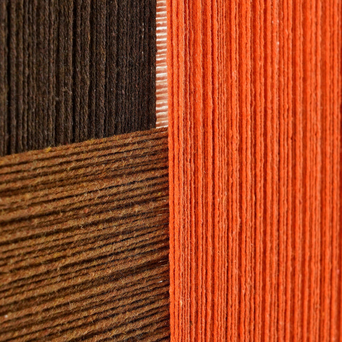 Mica Decorations Kuba Wanddecoratie - FSC 100% - Katoen - Oranje