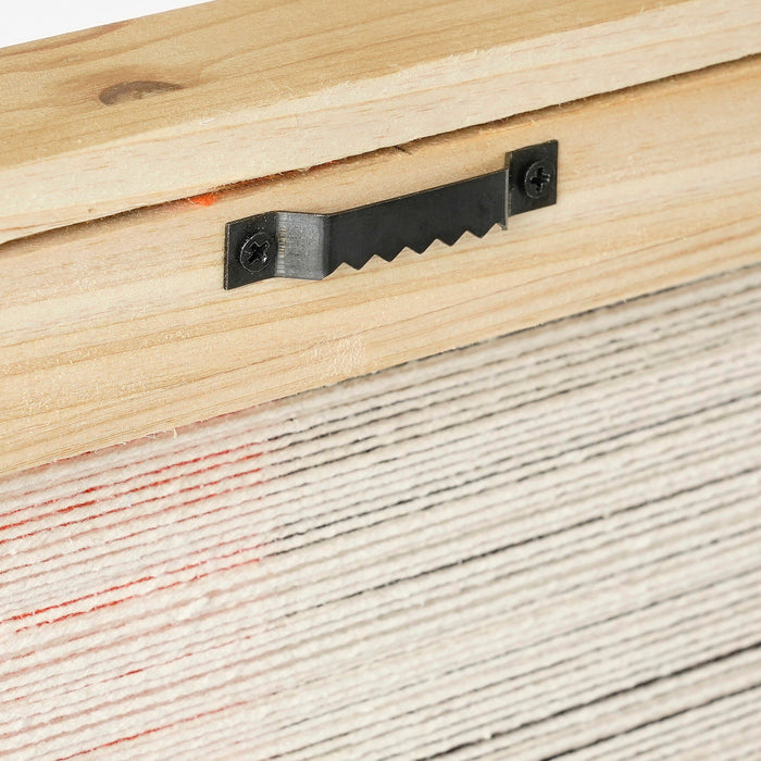 Mica Decorations Kuba Wanddecoratie - FSC 100% - Katoen - Oranje