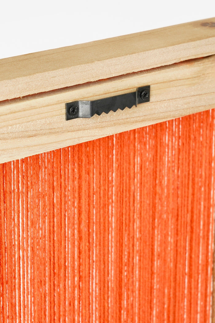 Mica Decorations Kuba Wanddecoratie - FSC 100% - Katoen - Oranje