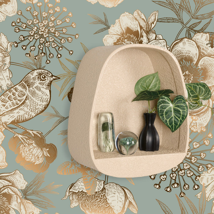 Wandrek Sauve Beige - Hout - 38x44x21cm (BxHxD)