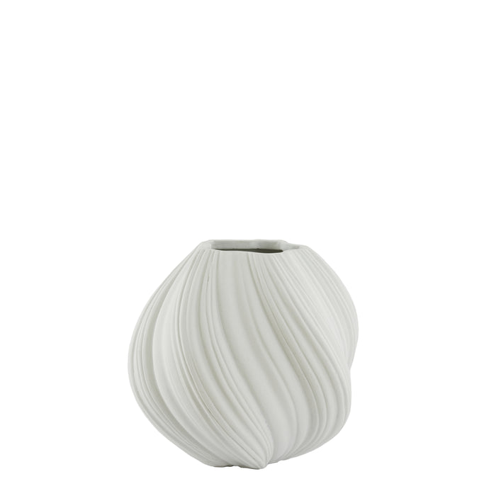 Light & Living - Vaas YATUNG - Ø52x48cm - Wit