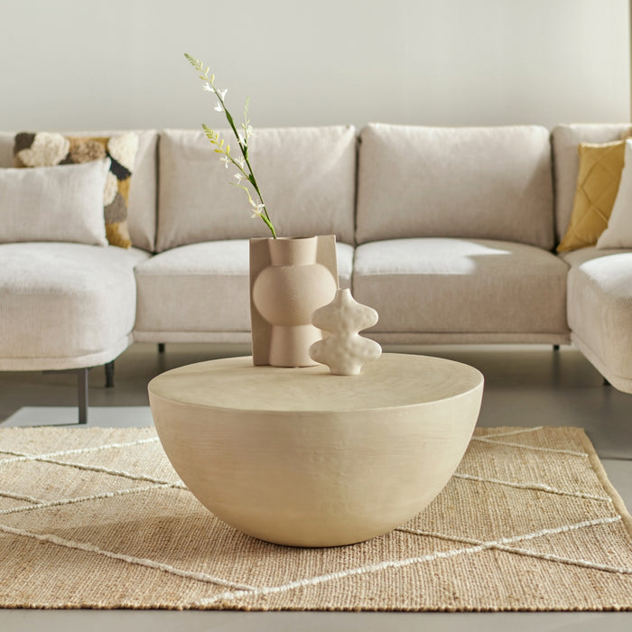 Vaas Borgos - Porselein - 16x18x6cm (BxHxD)