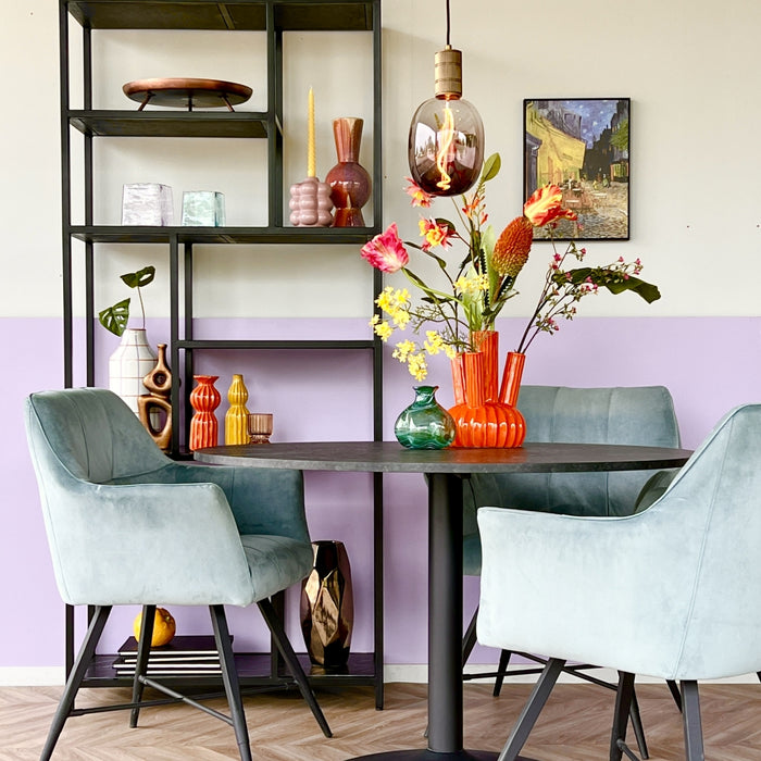 Mica Decorations Vaas Felipe S - - Keramiek - 8x20x8cm (BxHxD)