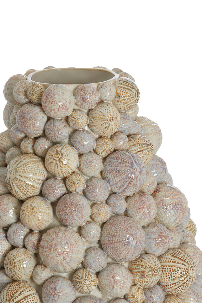 Light & Living - Vaas SEA URCHIN - Ø40x49cm - Wit