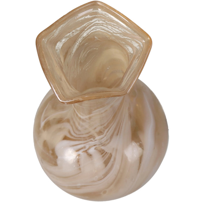 HD Collection Vaas Waves - Glas - 11x20x11cm (BxHxD)