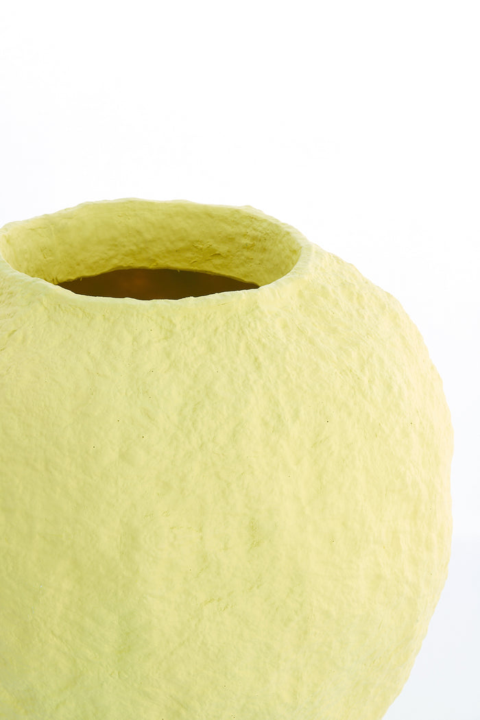 Light & Living - Vaas PANTOJA - Ø45x50cm - Geel