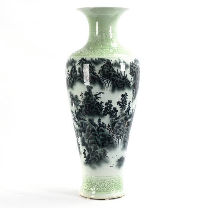 Fine Asianliving Chinese Vaas Staand D40xH100cm