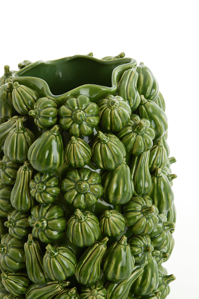 Light & Living - Vaas PUMPKIN - 35.5x34.5x45cm - Groen