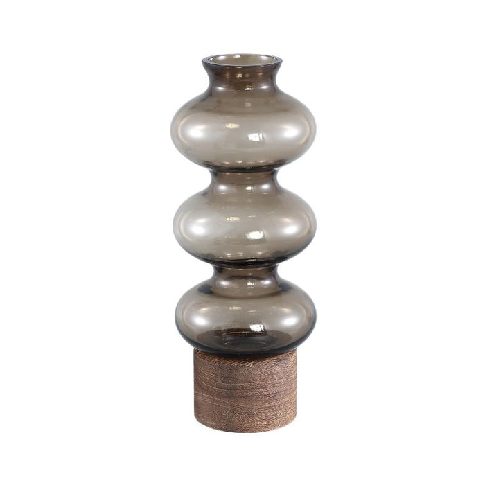 PTMD Vaas Cintia Brown - 14x14x36 cm - Hout - Bruin