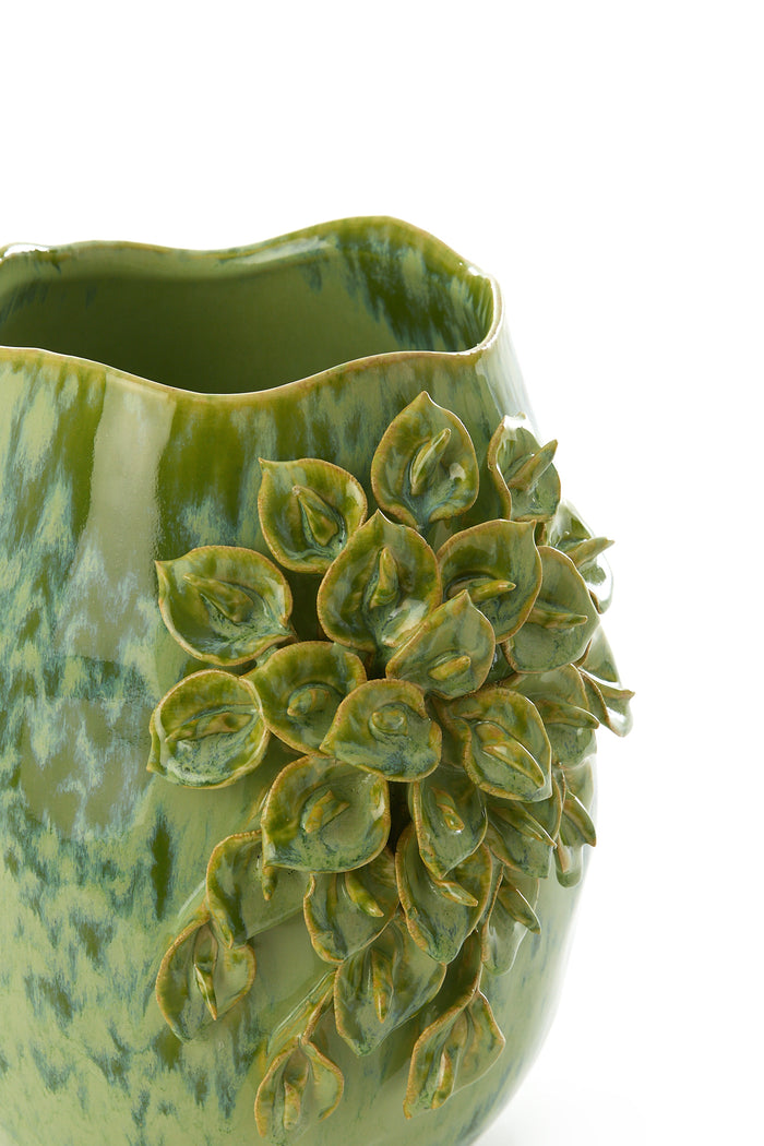 Light & Living - Vaas AMIATA - 23x20.5x26cm - Groen