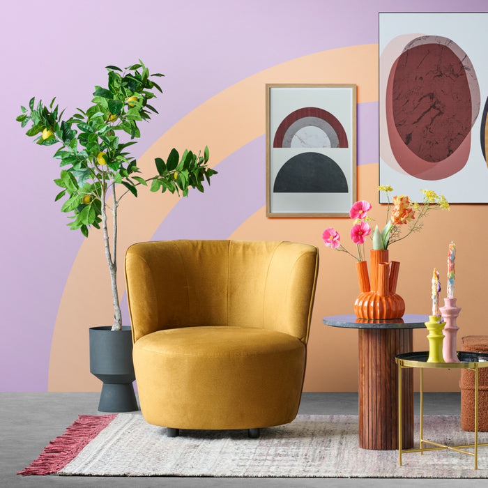 Bloempot Schore M - Metaal - 25x37x25cm (BxHxD)