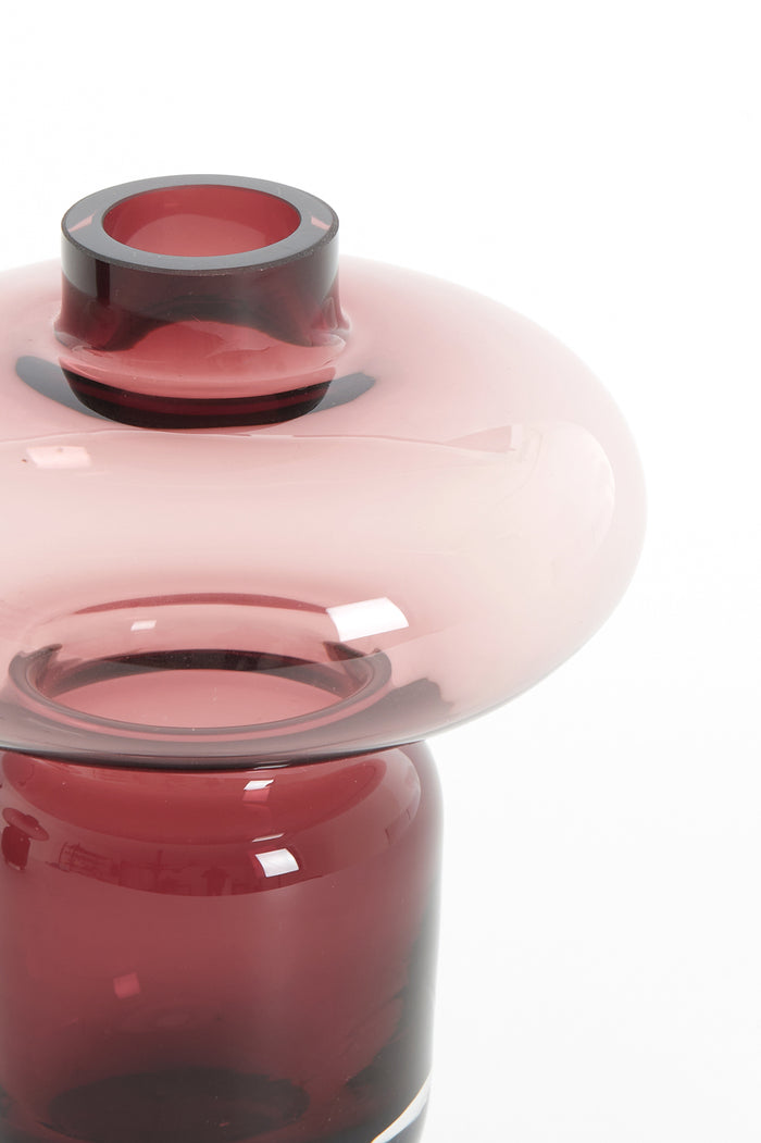 Light & Living - Vaas RYNX - Ø14.5x19cm - Paars