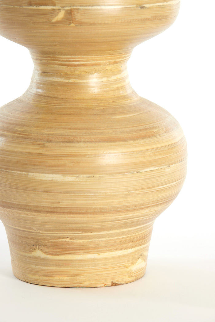 Light & Living - Vaas CAMELEA - Ø26x52cm - Bruin