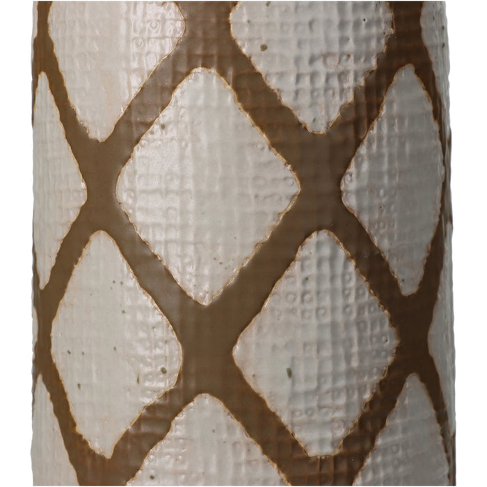 HD Collection Vaas Gitta - Keramiek - 9x40x9cm (BxHxD)