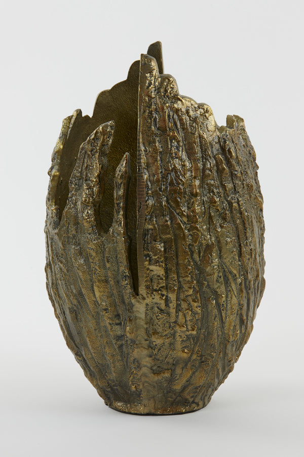 Light & Living Light&living Vaas deco 18x18x29 cm CALIMO antiek brons