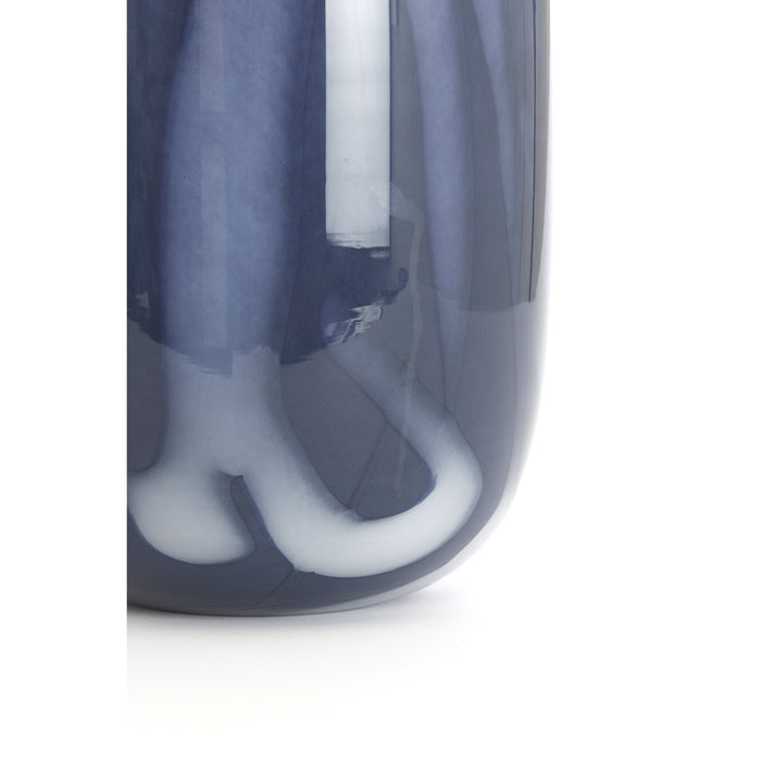 Light & Living - Vaas KOBALA - Ø24x34cm - Blauw