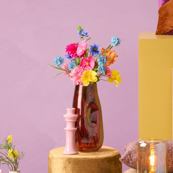 HD Collection Kandelaar Lines - Keramiek - 8x24x8cm (BxHxD)