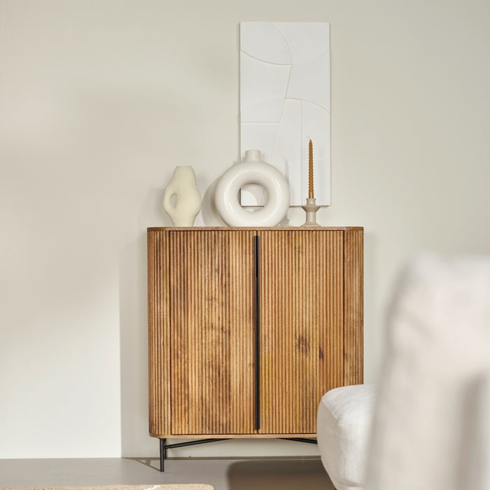 HD Collection Kandelaar Inaka - Keramiek - 9x12x9cm (BxHxD)