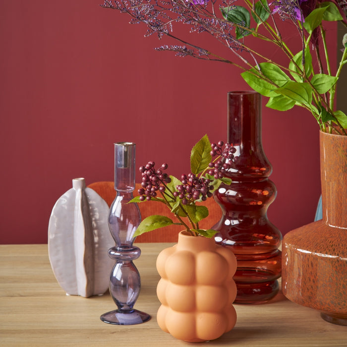 HD Collection Kandelaar Classic - Glas - 9x30x9cm (BxHxD)