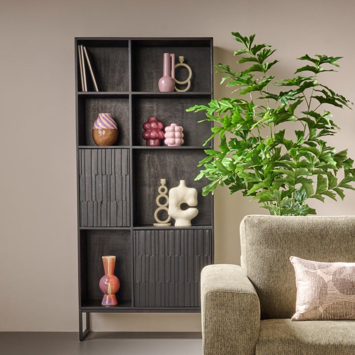 Kandelaar Yamcha - - Porselein - 12x14x12cm (BxHxD)