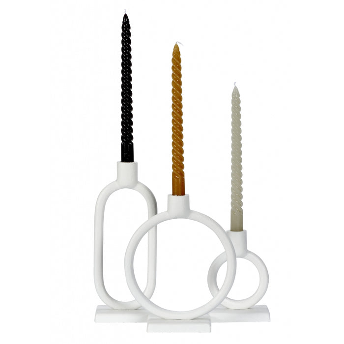 Kandelaar Rijssen L - - Metaal - 11x27x8cm (BxHxD)