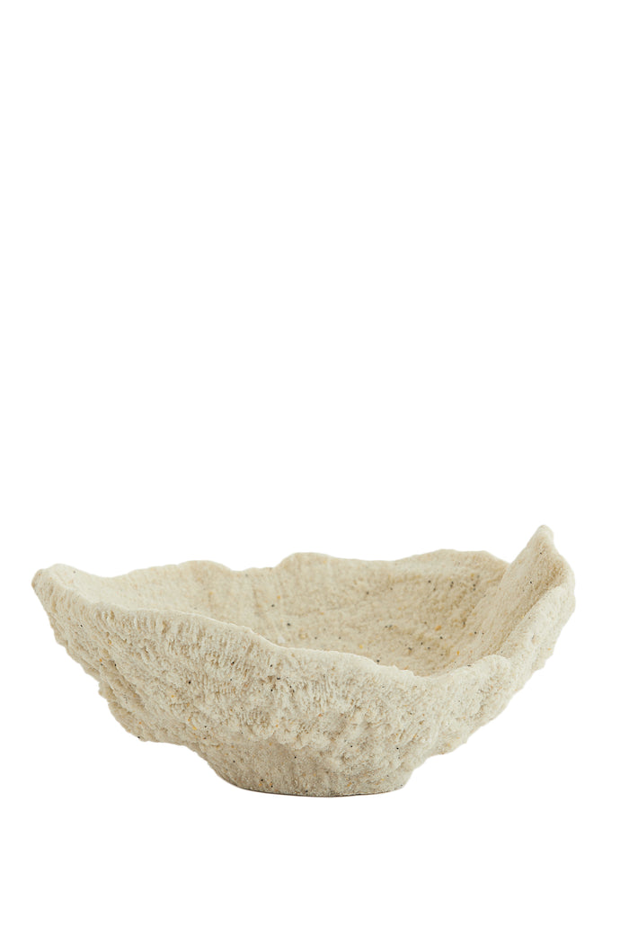 Light & Living - Ornament CORAL - 25x23x11cm - Wit