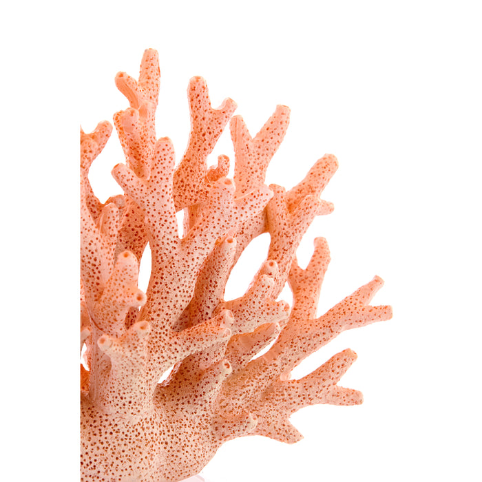 Light & Living - Ornament CORAL - 19.5x8.5x15.5cm - Roze