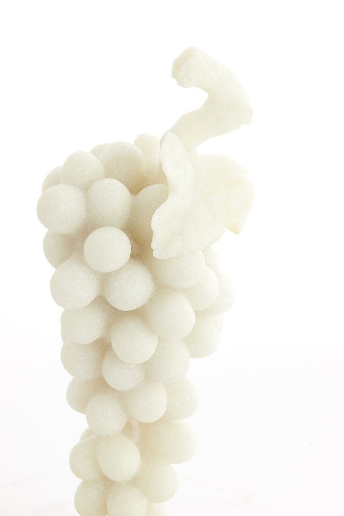 Light & Living - Ornament GRAPE - 15x13x35cm - Wit
