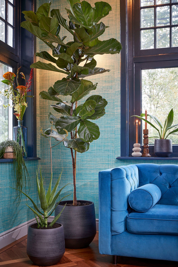 Mica Decorations Philo Kandelaar - H30 x Ø11 cm - Mangohout - Bruin