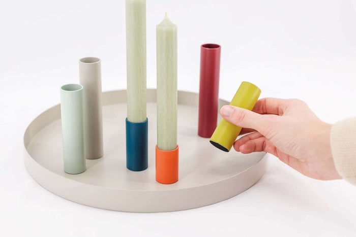 Remember - Kaarsenstandaard Luna Set van 7 Stuks