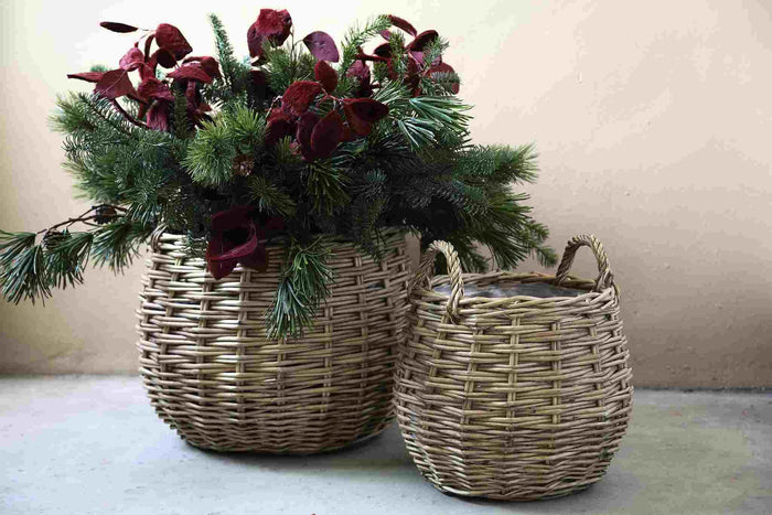 PTMD Tifa Natural Willow Basket Sv2 With Handle