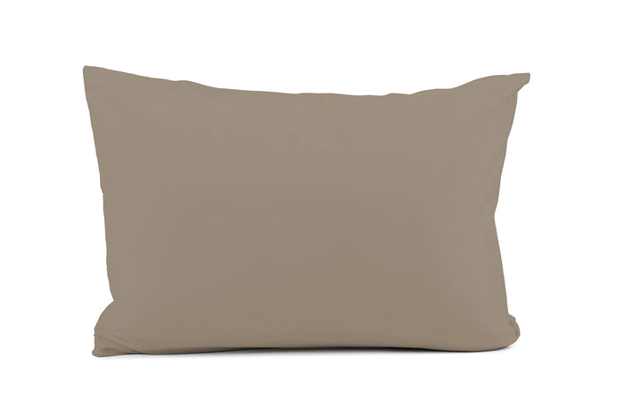Eleganzzz Kussensloop Hotelsluiting Perkal Katoen zand