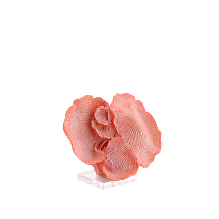 Light & Living - Ornament CORAL - 33x14x23.5cm - Roze