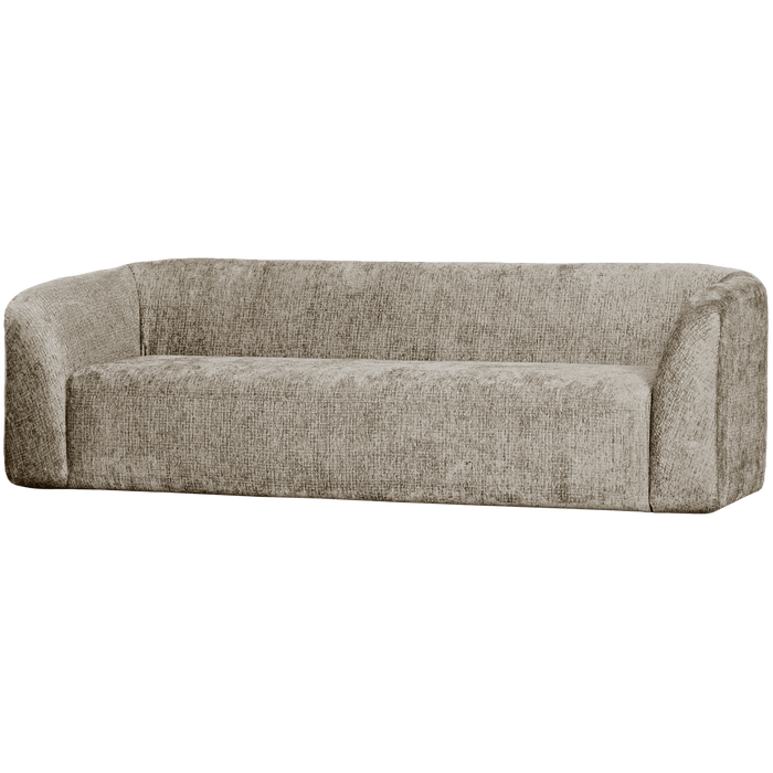 WOOOD Sloping 3-Zits Bank - Velvet - Wheatfield