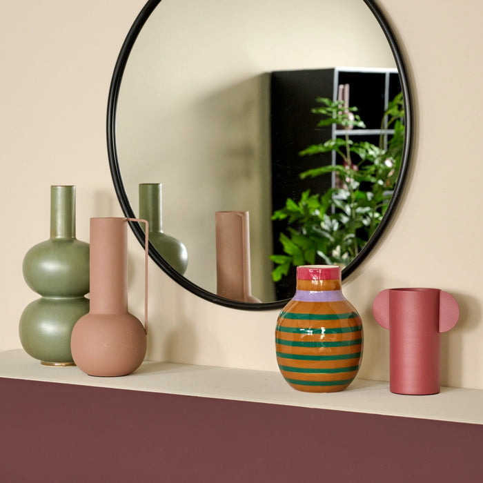 HD Collection Vaas Stripe - - Natuurlijk Materiaal