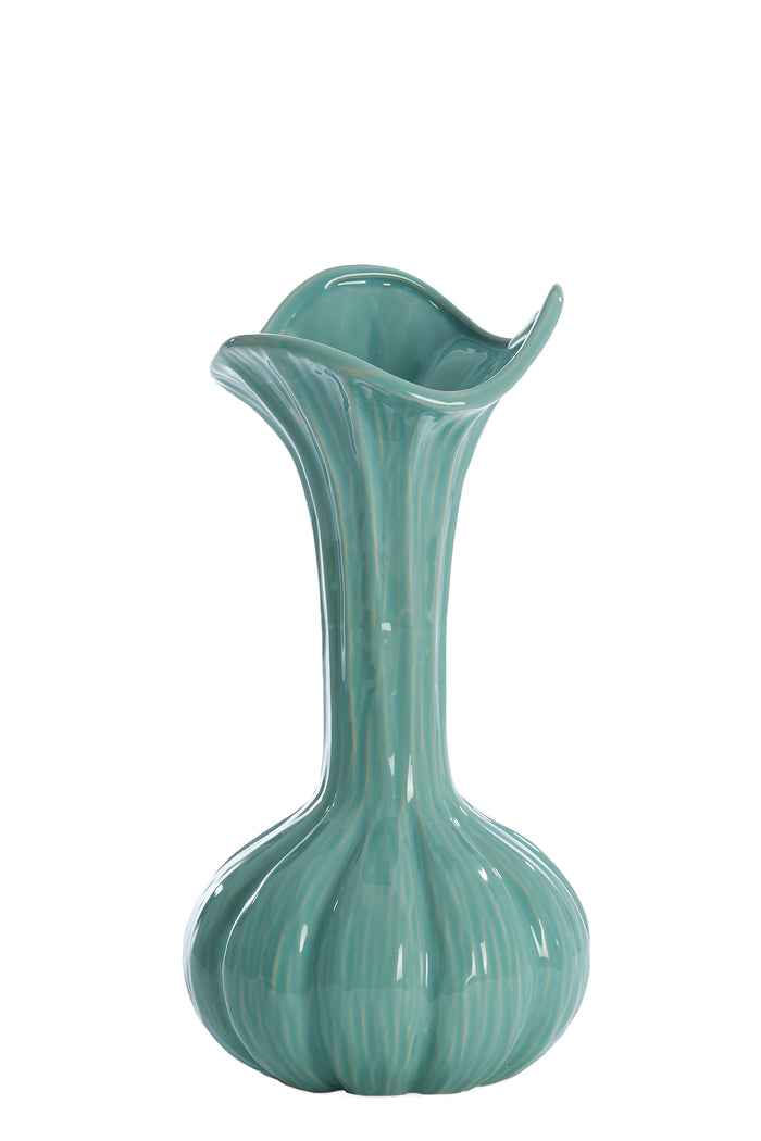 Light & Living - Vaas METHONI - Ø23x44cm - Blauw