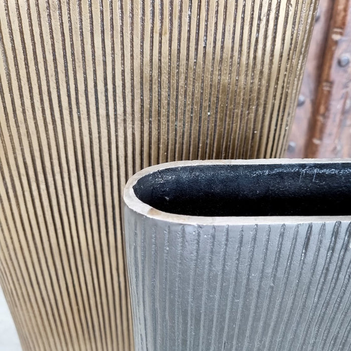 Benoa Christi Antique Lead Vase 22 cm