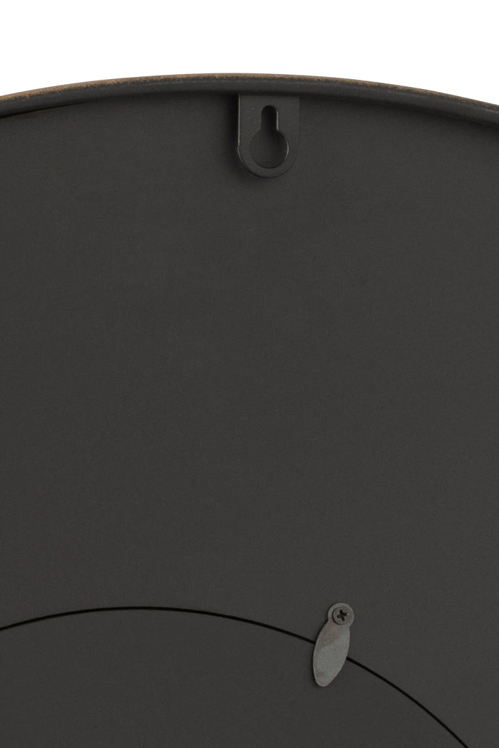 J-line - Klok Kaart Europa Mdf Goud Large - 60x10x60cm