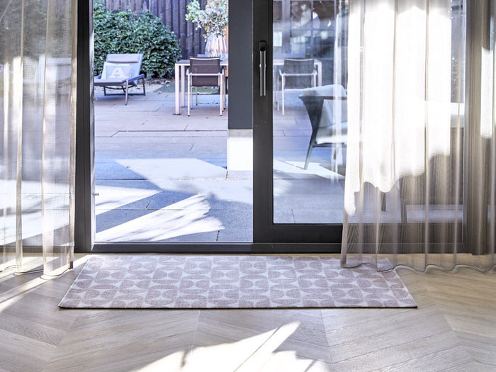 MD Entree - Design mat - Universal – Diabolo Beige – Vloerkleed – Met