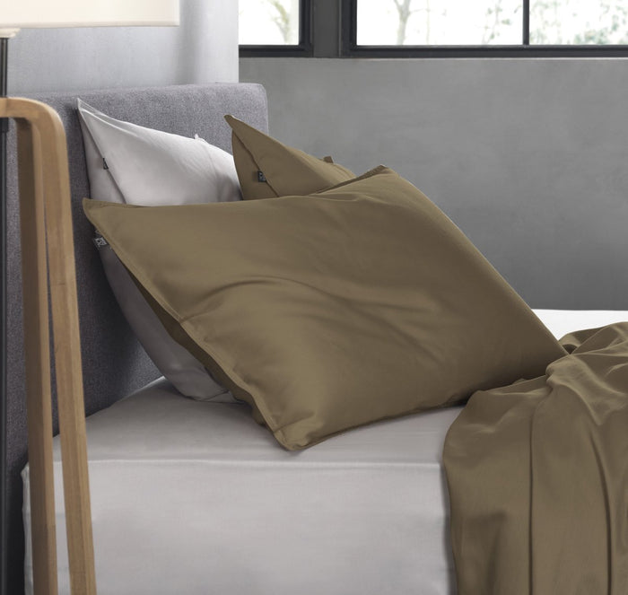 Zo Home Satinado Kussensloop Katoen Satijn - real taupe 60x70cm