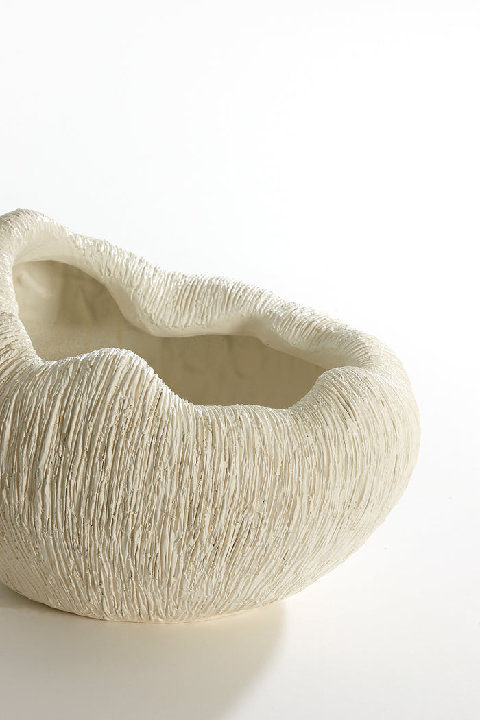 Light & Living - Vaas DENISA - 34x28x21cm - Wit