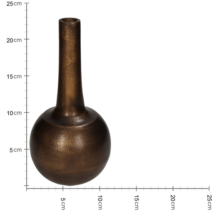 HD Collection Vaas Brutalist S - - Metaal - 11x23x11cm (BxHxD)