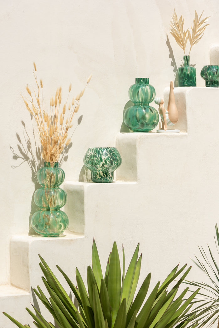 J-Line Vaas Barba Glas Groen Large