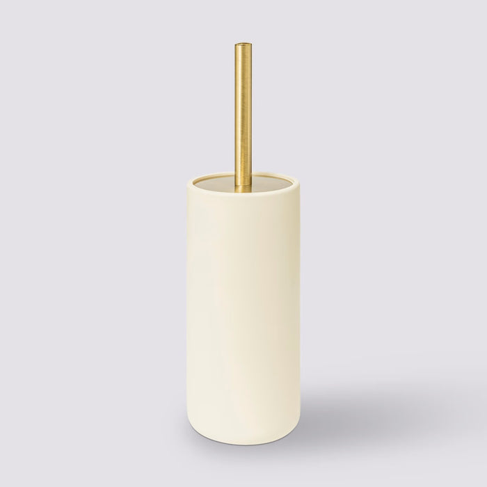 5Five Toiletborstel Savona in houder - ivoor - 10 x 35 cm