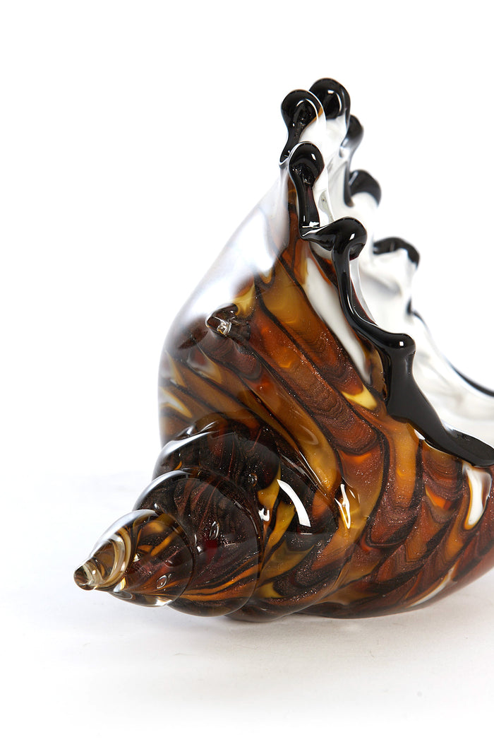 Light & Living - Ornament SHELL - 22x10x12cm - Bruin