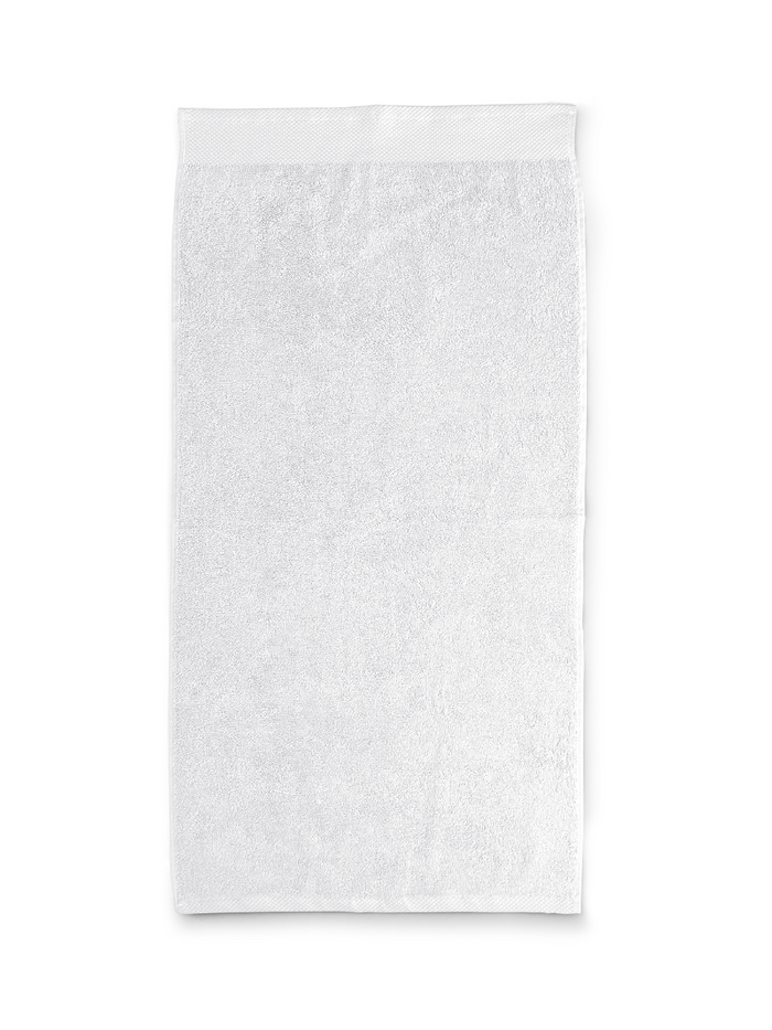 LINNICK Diamond Badstof Handdoek 60x110cm - white - set van 4