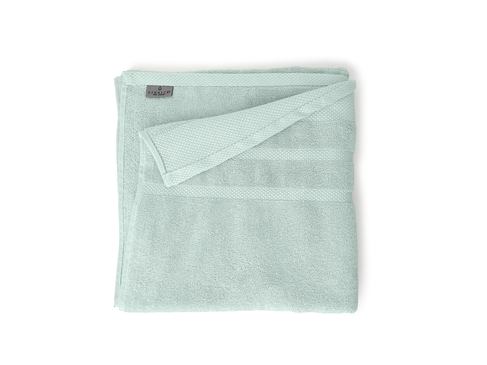 LINNICKBadstof Badlaken Katoen 70x140cm - soft green - 2X