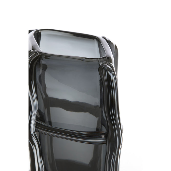 Light & Living - Vaas ASHORO - 19x14x22cm - Grijs