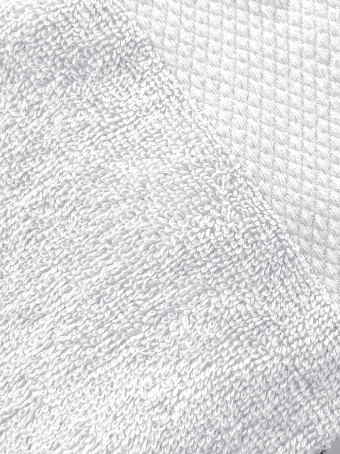 LINNICKBadstof Badlaken Katoen 70x140cm - white - set van 4